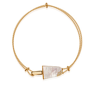 купить Браслет бренда Bvlgari Gelati "Mother of Pearl Diamond " size M-L в Москве