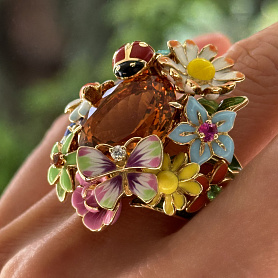 купить Кольцо бренда Dior Diorette by Victorie De Castellane в Москве