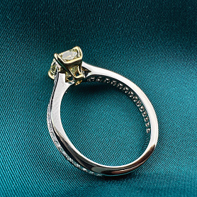 купить Кольцо бренда Graff c бриллиантом 1,12 карат в Москве