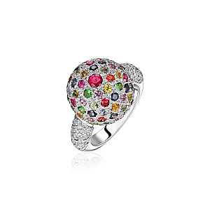 купить Кольцо бренда RalfDiamonds Colored Stones Diamonds в Москве