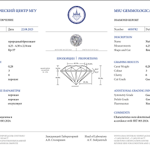купить 0,28 ct (3/6)  в Москве