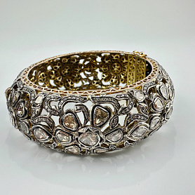 купить Золотой браслет с природными бриллиантами 23,70 карат в Москве