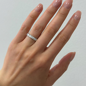 купить Кольцо бренда Chopard Ice Cube 829834-1035 в Москве