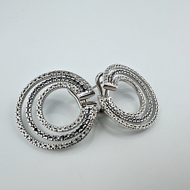 купить Золотые серьги с природными бриллиантами 1,50 карат в Москве