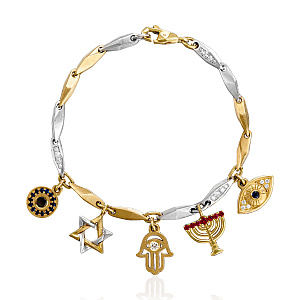 купить Золотой браслет Myagkov с бриллиантами  в Москве