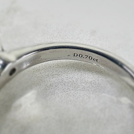купить Кольцо бренда Tiffany&Co. Setting 0,70 ct.  в Москве