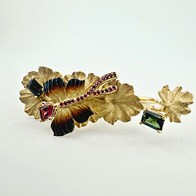 купить Золотое кольцо бренда Roberto Bravo в Москве