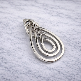 купить Золотая подвеска с природными бриллиантами 0,90 карат  в Москве