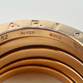 купить Кольцо бренда Bvlgari B.Zero1 3 витка 52eu в Москве