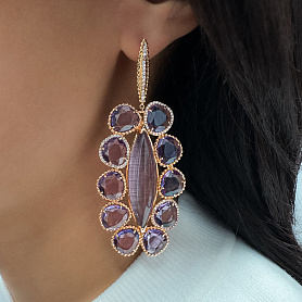 купить Золотые серьги бренда Prima Jewellry в Москве