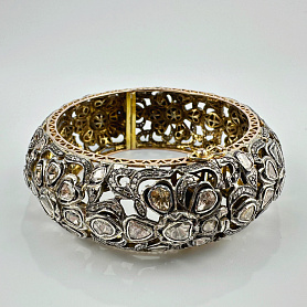 купить Золотой браслет с природными бриллиантами 23,70 карат в Москве