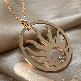 купить Подвеска бренда Chopard Happy Diamonds Sun в Москве