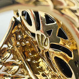 купить Золотое кольцо бренда Carrera Y Carrera SNAKE ABANICO в Москве