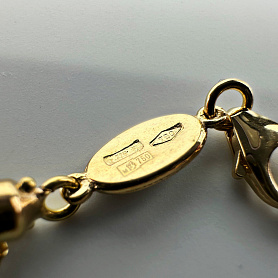 купить Золотая подвеска бренда MOONLIGHT с аметистом в Москве