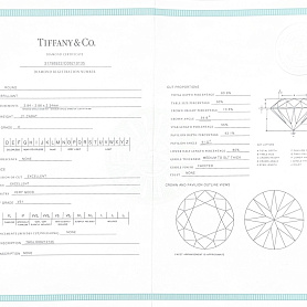 купить Кольцо бренда Tiffany & Co. Harmony 0,21 H/VS1 в Москве