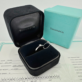 купить Кольцо бренда Tiffany & Co. Harmony 0,21 H/VS1 в Москве