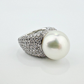 купить Кольцо бренда Schoeffel Happy Day South Sea Pearl в Москве