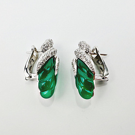 купить Золотые серьги бренда Raima в Москве