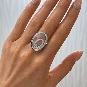купить Кольцо бренда Chopard Happy Spirit 825876 в Москве
