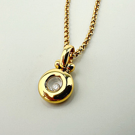 купить Колье бренда Chopard Happy Diamonds 792864-0001 в Москве