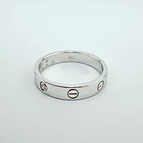 купить Кольцо бренда Cartier Love 1 Diamond Size 58 в Москве