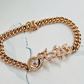 купить Браслет Chopard Happy Diamonds My Soul Loves You в Москве