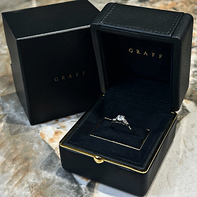 купить Кольцо бренда Graff Promise Ring GIA 0.75ct в Москве