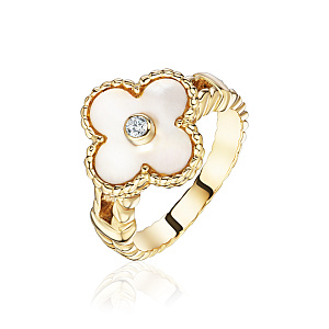 купить Кольцо бренда Van Cleef & Arpels Vintage Alhambra в Москве