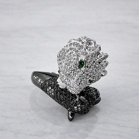 купить Кольцо бренда Grissoni с бриллиантами в Москве