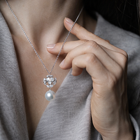 купить Золотая подвеска бренда Utopia Cherry Blossom в Москве