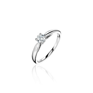 купить Кольцо бренда Van Cleef & Arpels Bonheur Solitaire в Москве
