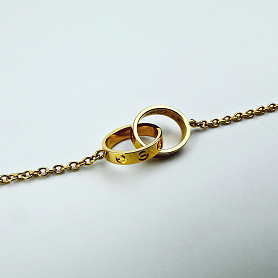 купить Золотой браслет бренда Cartier Love в Москве