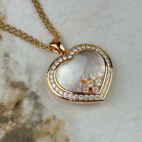 купить Подвеска бренда Chopard Happy Diamonds 799202-5003 в Москве