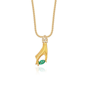 купить Подвеска бренда Carrera Y Carrera Hand emerald в Москве