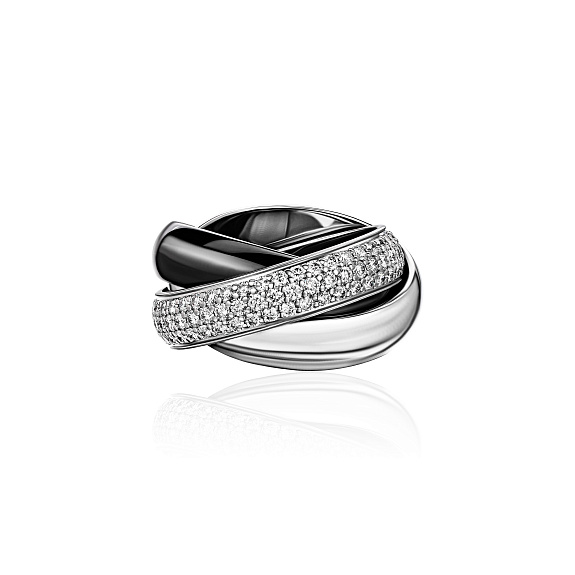 купить Кольцо бренда Cartier Trinity в Москве