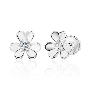 купить Серьги бренда Van Cleef & Arpels Frivole mini в Москве