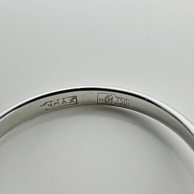 купить Золотое кольцо с природным бриллиантом 0,60 карат в Москве