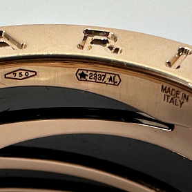 купить Кольцо бренда Bvlgari B.zero1 Design Legend 356028 в Москве