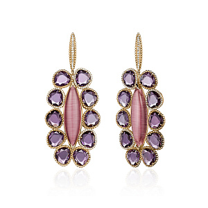 купить Золотые серьги бренда Prima Jewellry в Москве