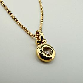купить Колье бренда Chopard Happy Diamonds 792864-0001 в Москве