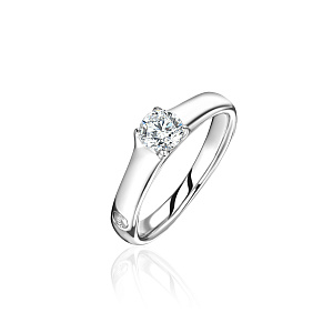 купить Кольцо бренда Luca Carati с бриллиантом 0,47 карат в Москве