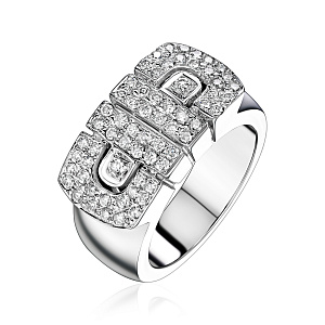 купить Золотое кольцо с бриллиантами 0,71 карат в Москве