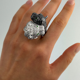 купить Кольцо бренда Grissoni с бриллиантами в Москве