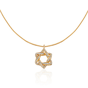 купить Золотая подвеска "Звезда Давида" Myagkov.art в Москве