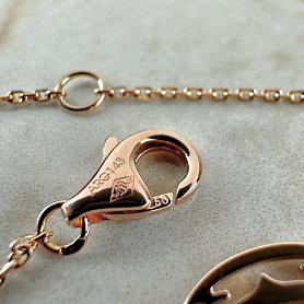 купить Подвеска бренда Cartier Symbol Mini Cross Rose Gold в Москве
