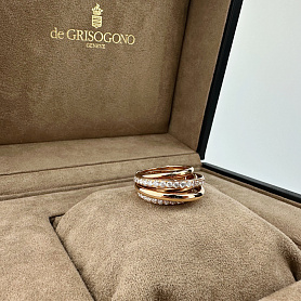 купить Кольцо бренда De Grisogono с природными бриллиантами в Москве