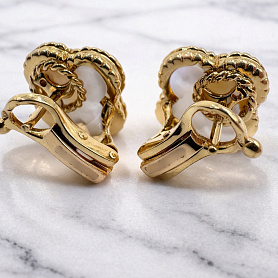 купить Серьги бренда Van Cleef & Arpels Vintage Alhambra в Москве