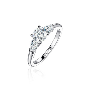 купить Кольцо бренда Graff Promise Ring GIA 0.75ct в Москве