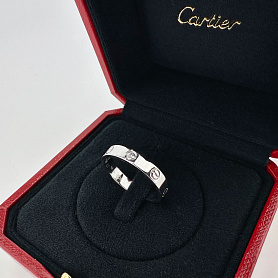 купить Кольцо бренда Cartier Love 1 Diamond Size 58 в Москве