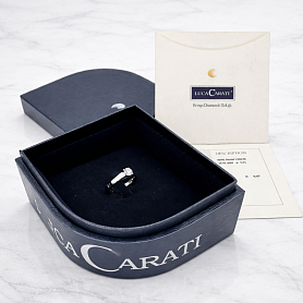 купить Кольцо бренда Luca Carati с бриллиантом 0,47 карат в Москве
